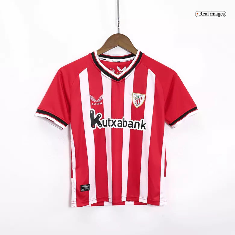 Athletic Club de Bilbao Home Kids Soccer Jerseys Kit 2023/24 - vstockx