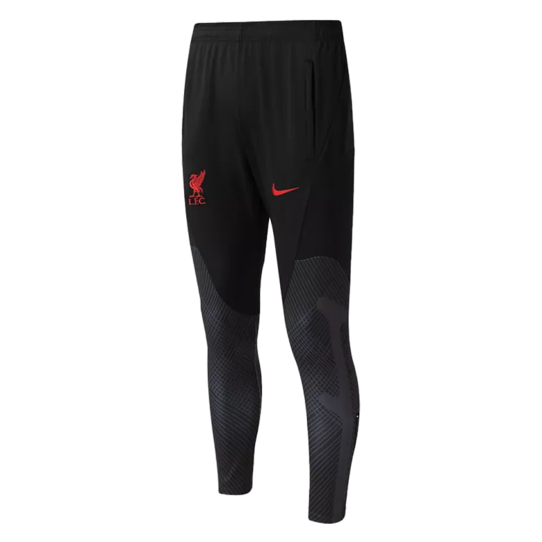 Liverpool 1/4 Zip Tracksuit 2022/23 Kids Black - vstockx