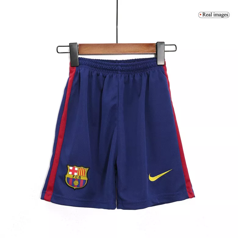 Barcelona Home Kids Soccer Jerseys Kit 2014/15 - vstockx