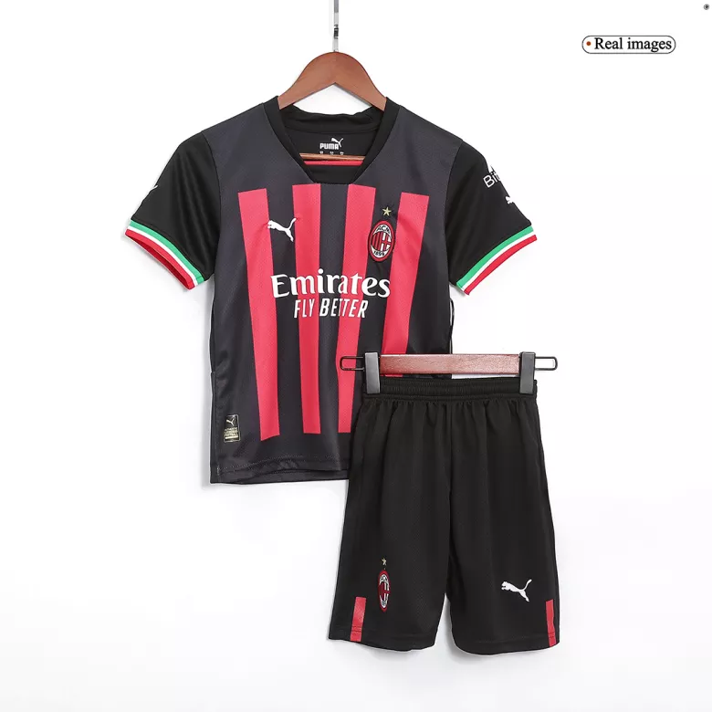 AC Milan Home Kids Soccer Jerseys Kit 2022/23 - vstockx