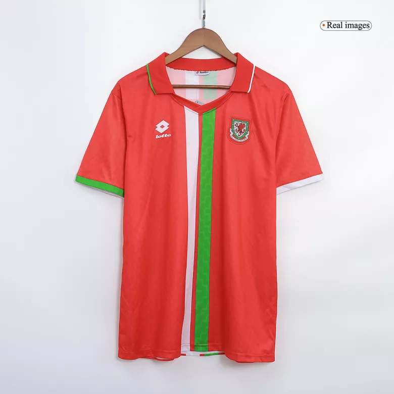 Vintage Soccer Jersey Wales Home 1996/98 - vstockx