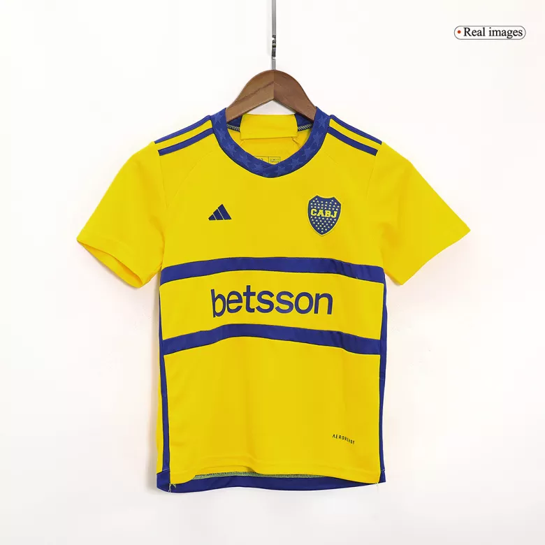 Boca Juniors Away Kids Soccer Jerseys Kit 2023/24 - vstockx