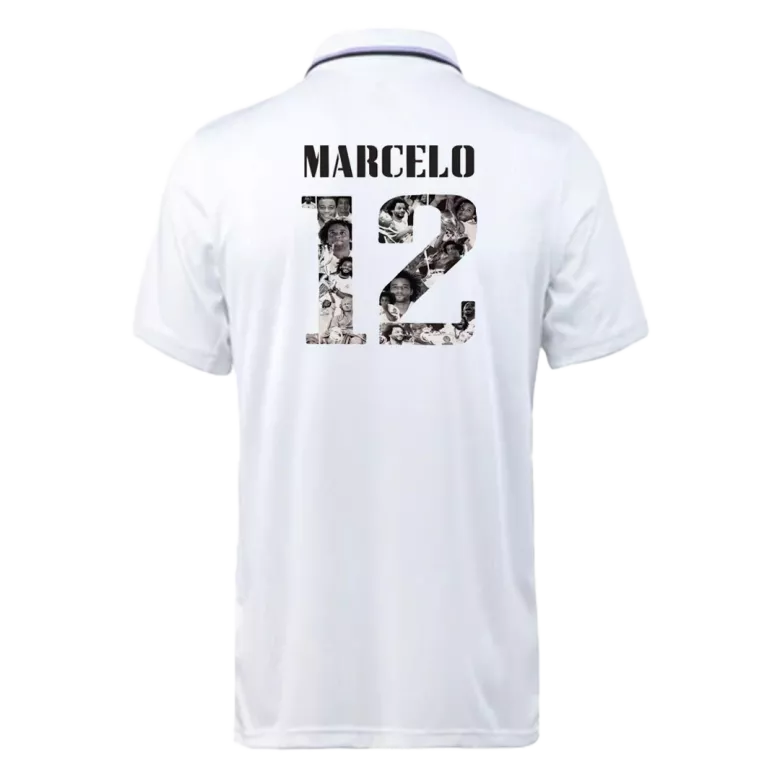MARCELO #12 Real Madrid Home Commemorate Soccer Jersey 2022/23 - vstockx