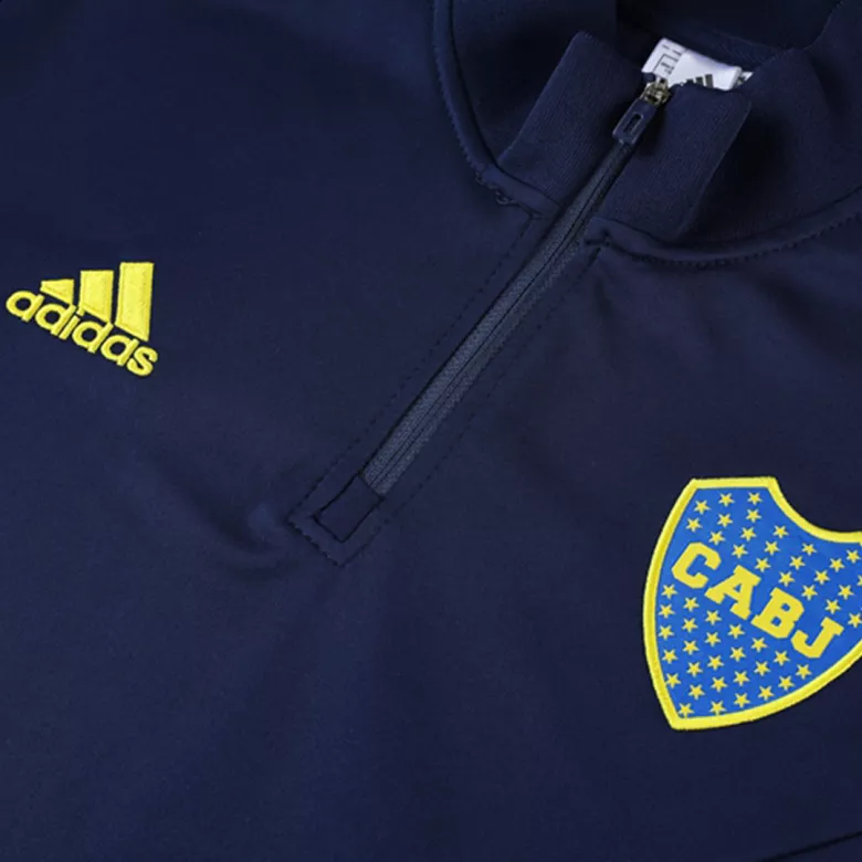 Boca Juniors 1/4 Zip Tracksuit 2022/23 Navy - vstockx
