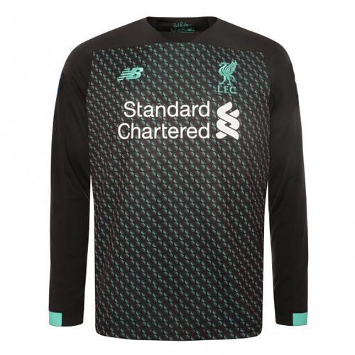 Liverpool Third Away Long Sleeve Soccer Jersey 2019/20              �� - vstockx