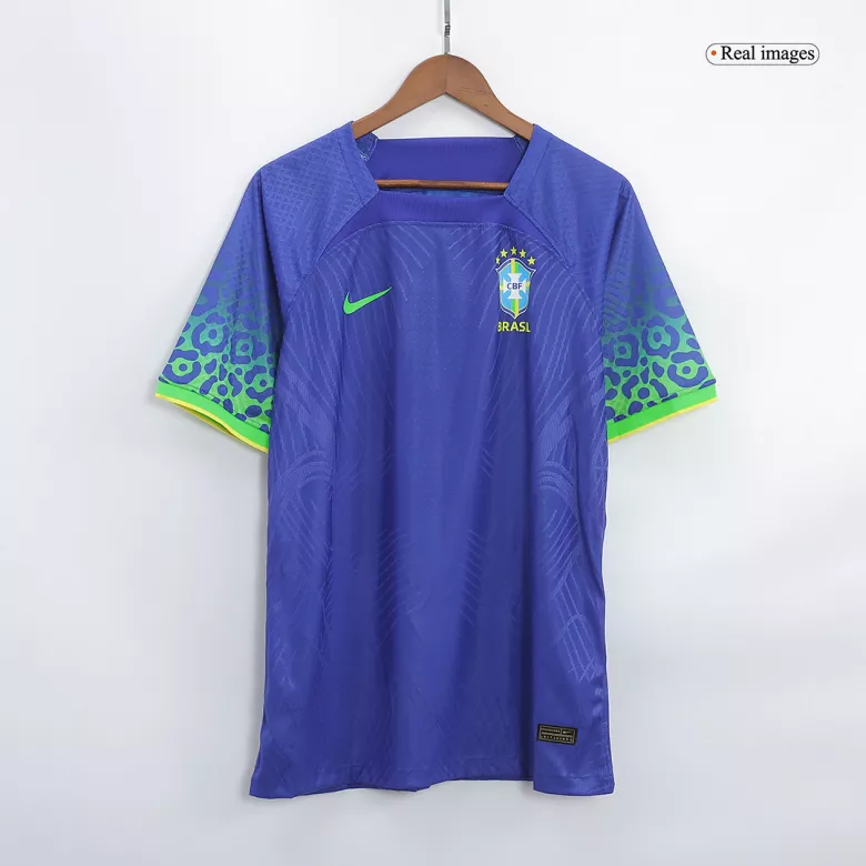 VINI JR #20 Brazil Away Authentic Jersey 2022 - vstockx