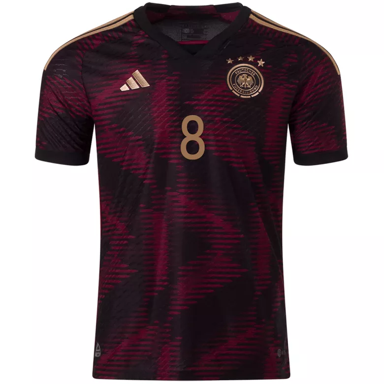 GORETZKA #8 Germany Away Authentic Jersey World Cup 2022 - vstockx