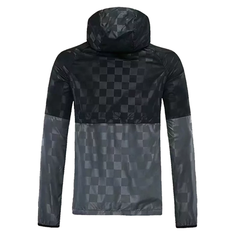 Liverpool Hoodie Windbreaker Jacket 2021/22 - Black              �� - vstockx