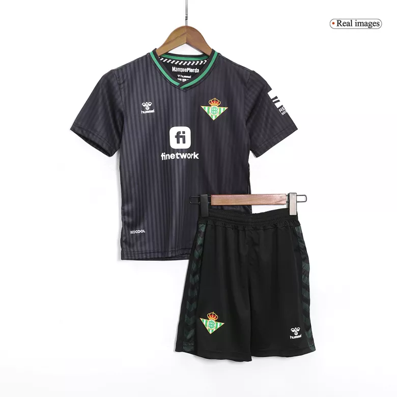 Real Betis Third Away Kids Soccer Jerseys Kit 2023/24 - vstockx