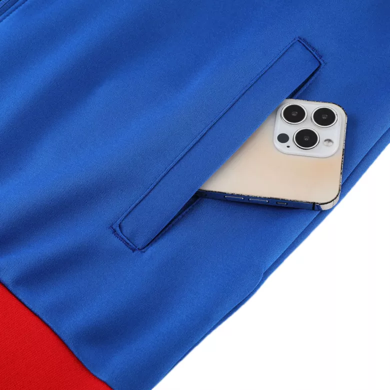 Olympique Lyonnais Jacket Tracksuit 2023/24 Blue - vstockx