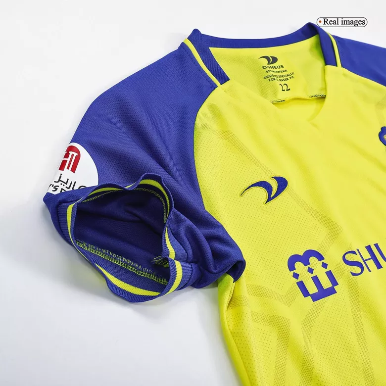 Al Nassr Home Kids Jerseys Kit 2022/23 - vstockx