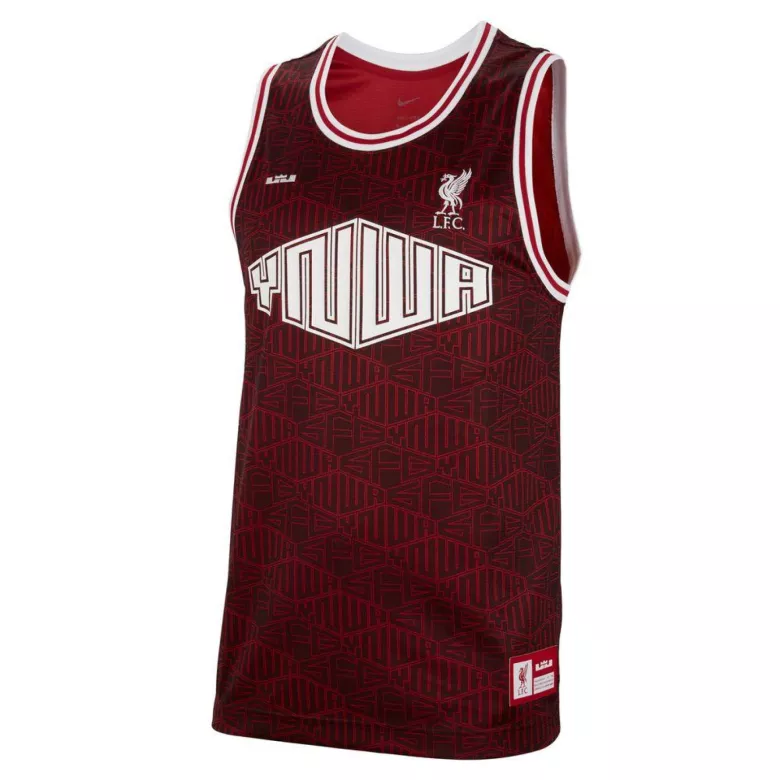 Liverpool x LeBron James Sleeveless Top 2022/23 Black&Red - vstockx