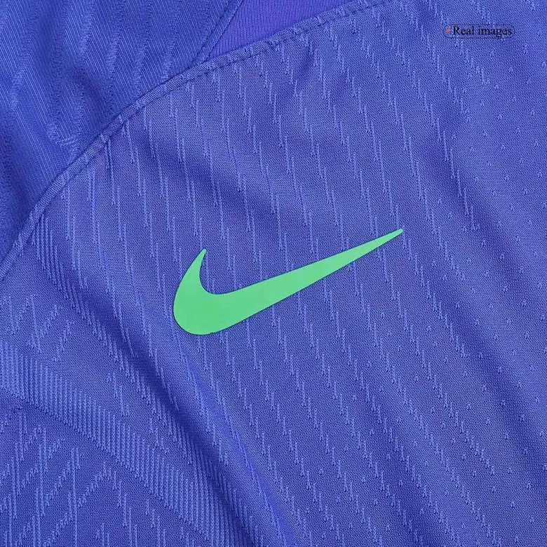 Authentic Brazil Away Long Sleeve Soccer Jersey 2022 - vstockx