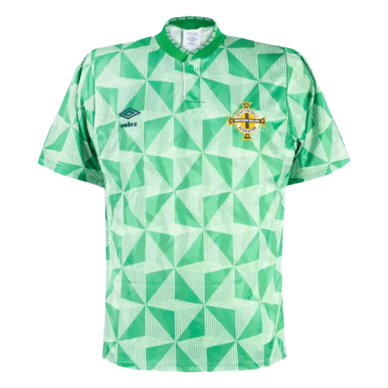 Vintage Soccer Jersey Northern Ireland Home 1990 - vstockx
