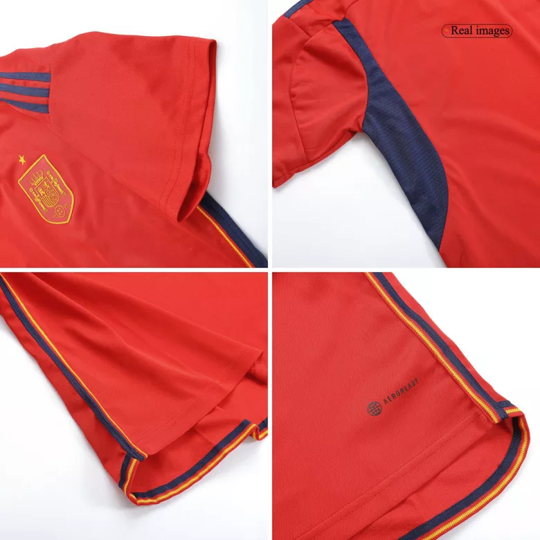 RODRI #16 Spain Home Jersey World Cup 2022 - vstockx