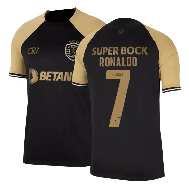 Ronaldo #7 Sporting CP Third Away Soccer Jersey 2023/24 - vstockx