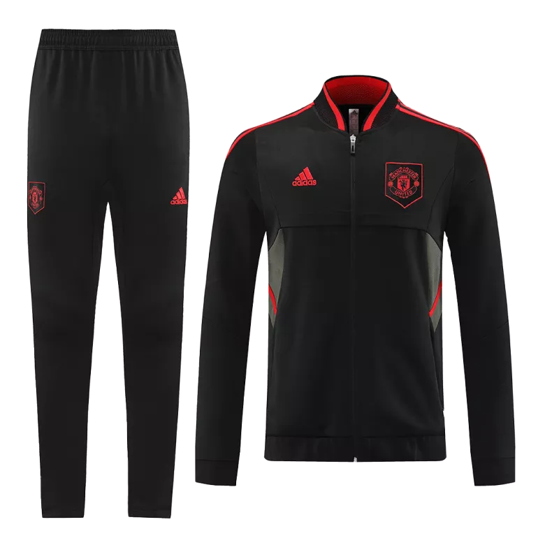 Manchester United Tracksuit 2022/23 Black - vstockx