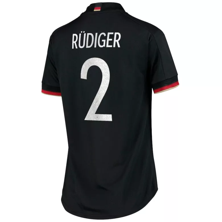 R��DIGER #2 Germany Away Soccer Jersey 2020/21 Women - vstockx