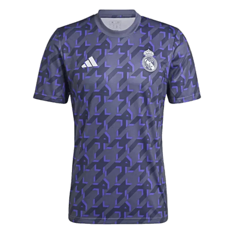 Real Madrid Pre-Match Soccer Jersey 2023/24 Navy - vstockx