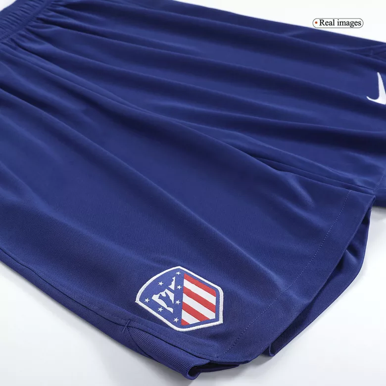 Atletico Madrid Home Soccer Shorts 2022/23 - vstockx
