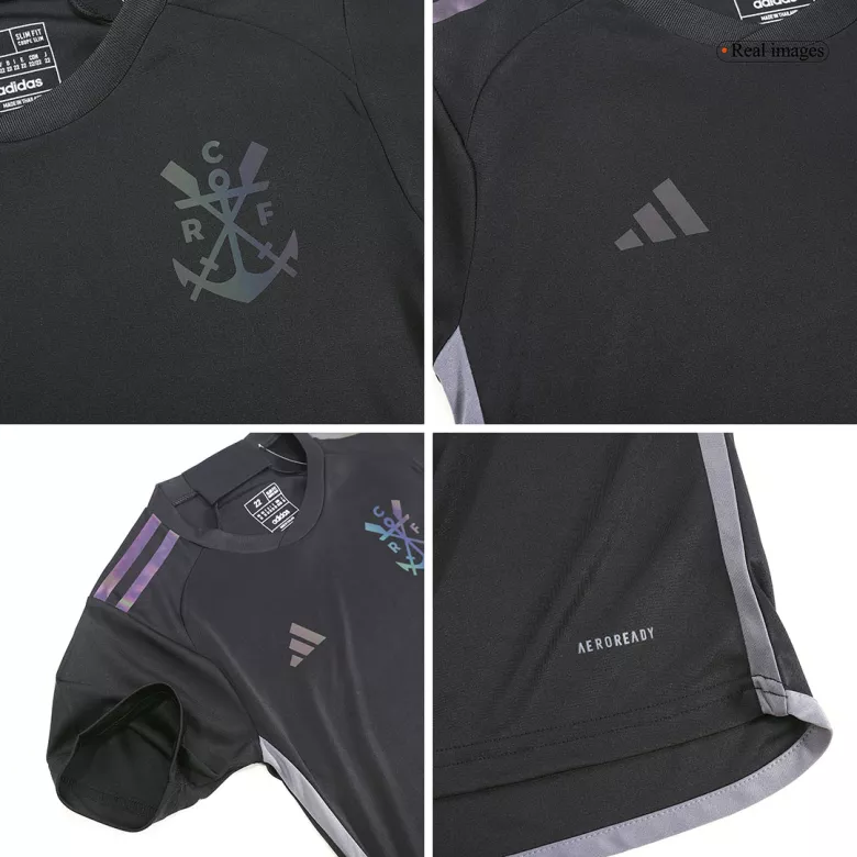 CR Flamengo Third Away Kids Soccer Jerseys Kit 2023/24 - vstockx