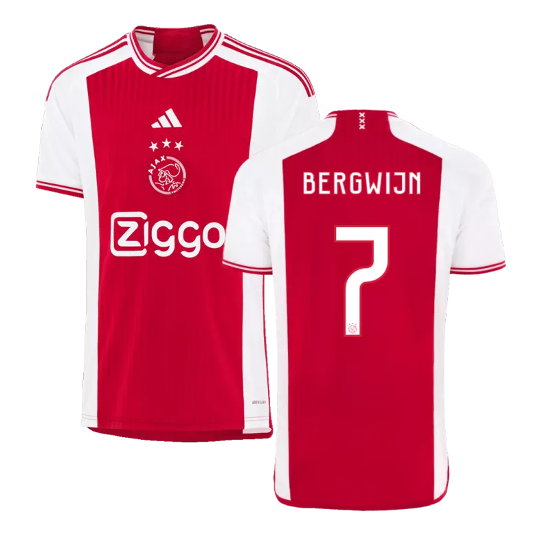 BERGWIJN #7 Ajax Home Soccer Jersey 2023/24 - vstockx