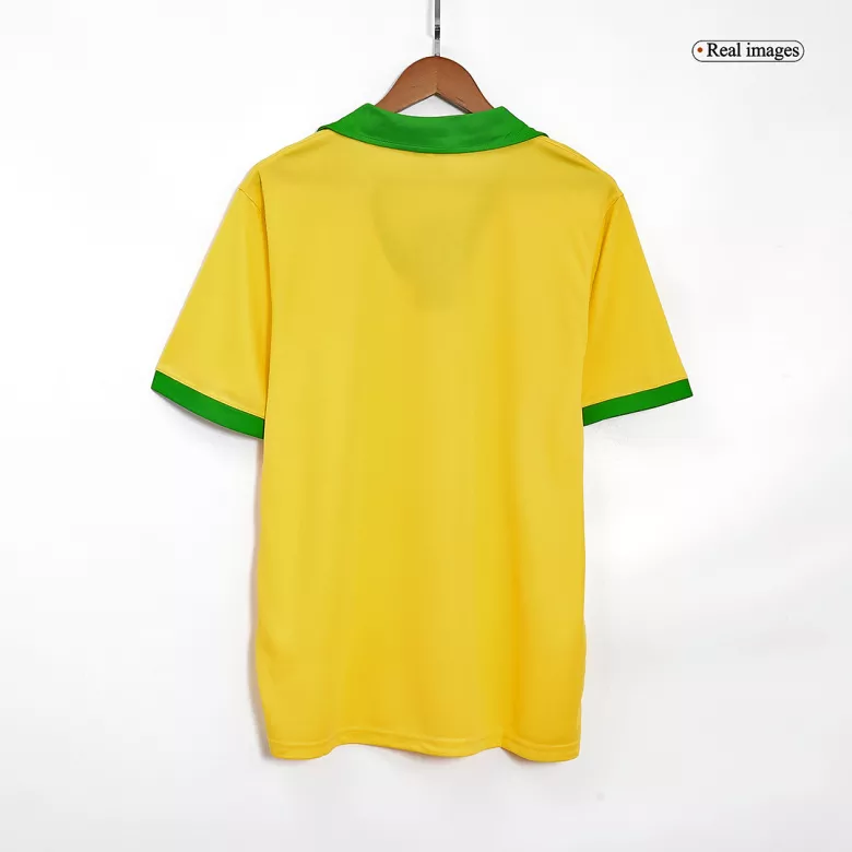 Vintage Soccer Jersey Brazil Home 1957 - vstockx