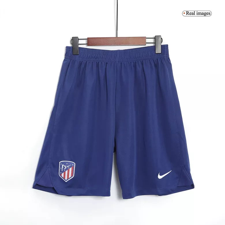 Atletico Madrid Home Soccer Shorts 2022/23 - vstockx