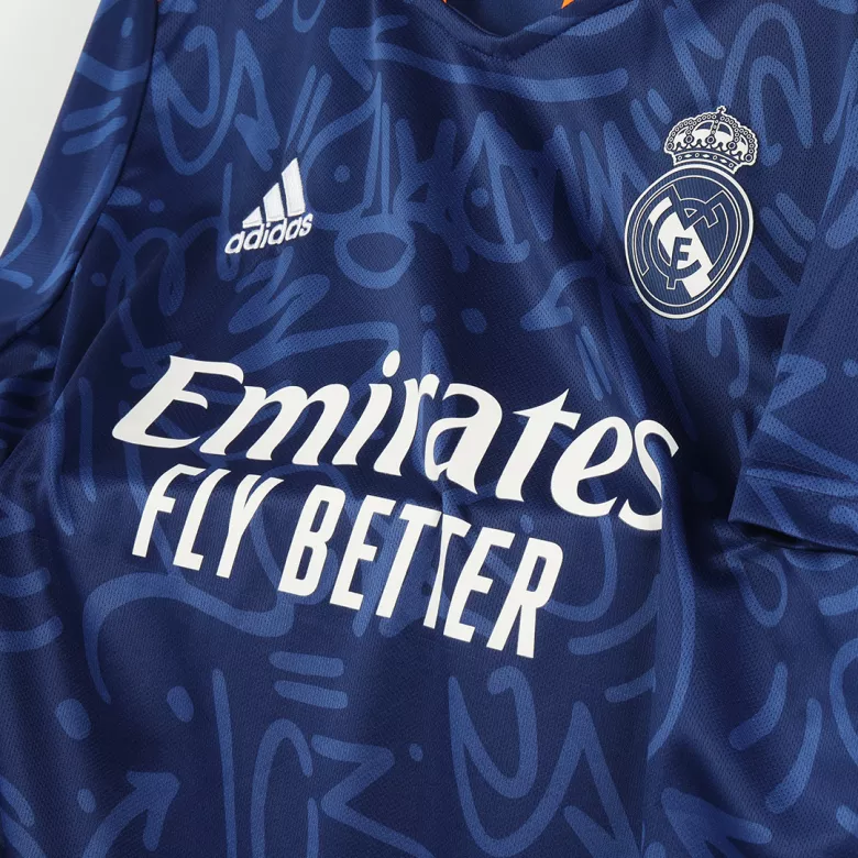 Vini Jr. #20 Real Madrid Away Soccer Jersey 2021/22 - vstockx