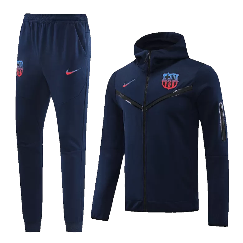 Barcelona Hoodie Tracksuit 2022/23 Navy - vstockx