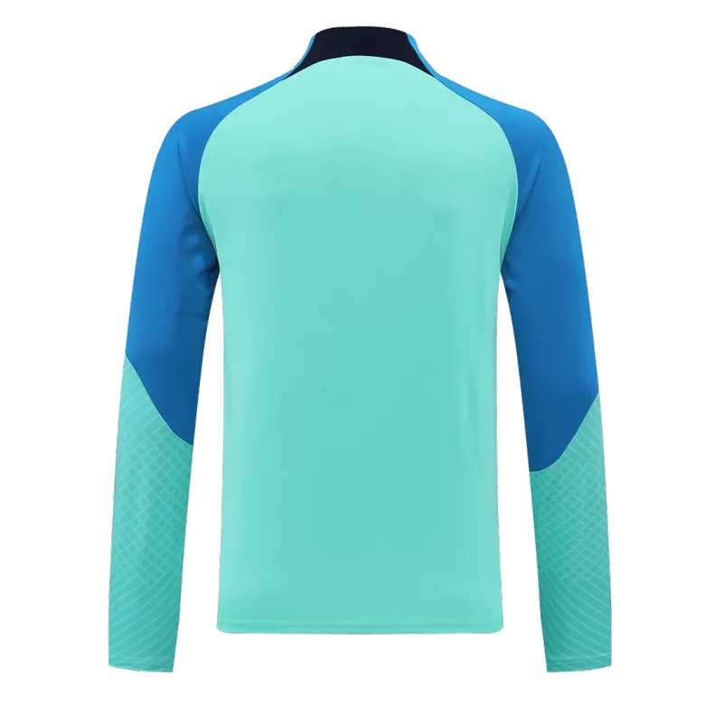 Barcelona 1/4 Zip Tracksuit 2022/23 Green - vstockx