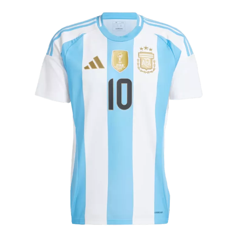 MESSI #10 Argentina Home Soccer Jersey Copa America 2024 - vstockx