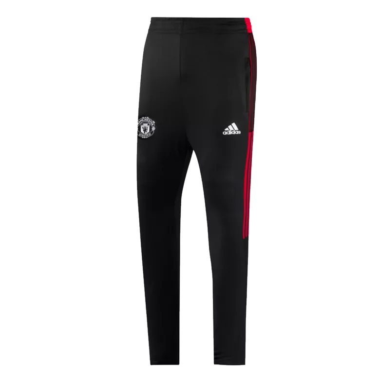 Manchester United 1/4 Zip Tracksuit 2021/22 Red - vstockx