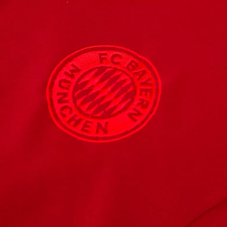 Bayern Munich 1/4 Zip Tracksuit 2021/22 Red - vstockx