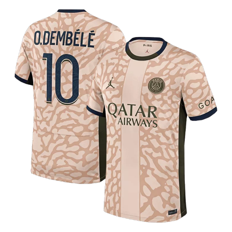O.DEMB��L�� #10 PSG Fourth Away Soccer Jersey 2023/24 - vstockx