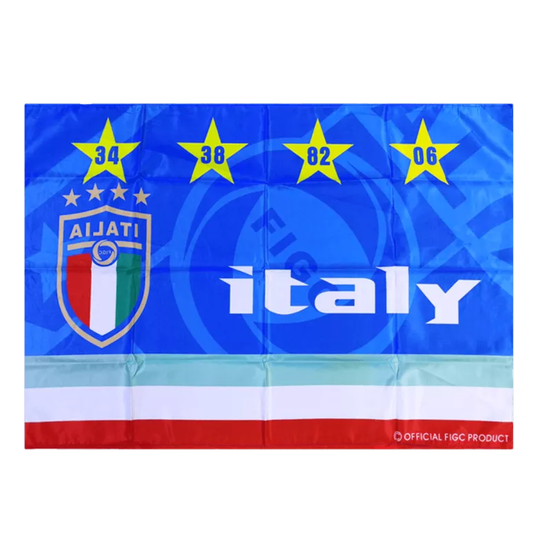 Italy Team Flag Blue - vstockx