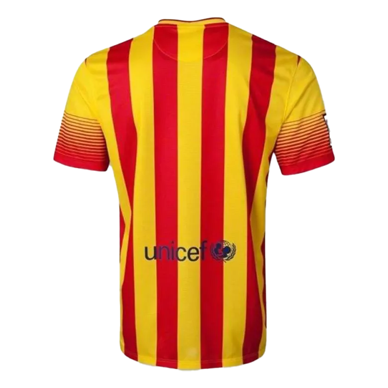 Vintage Soccer Jersey Barcelona Away 2013/14 - vstockx