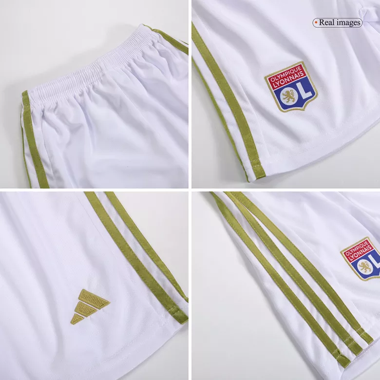 Olympique Lyonnais Home Kids Jerseys Kit 2023/24 - vstockx