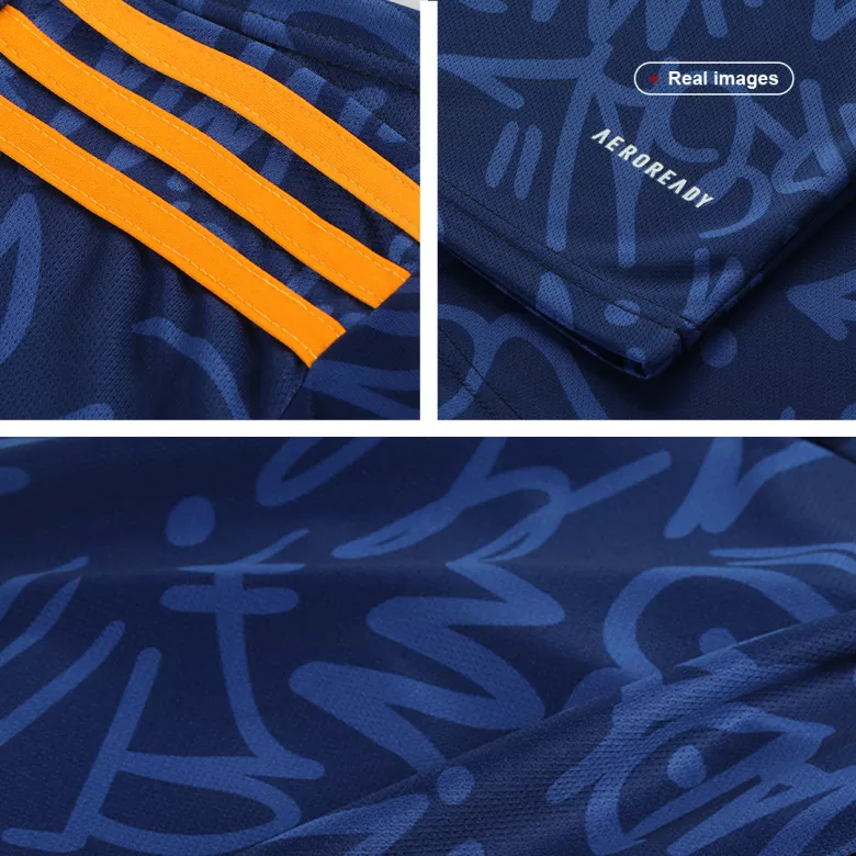 Real Madrid Away Long Sleeve Soccer Jersey 2021/22 - vstockx