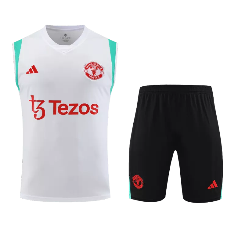 Manchester United Jerseys Sleeveless Training Kit 2023/24 - vstockx