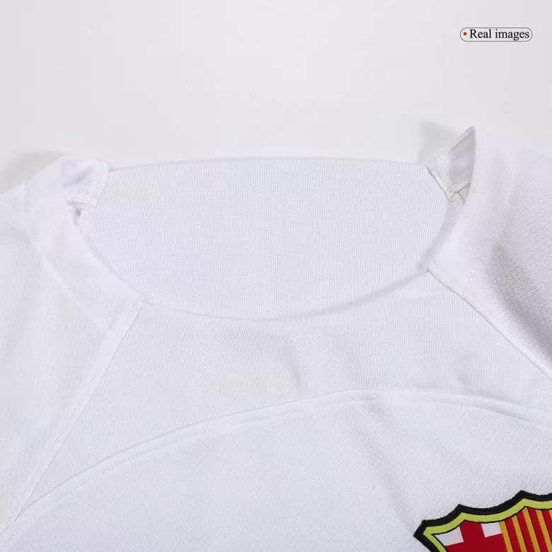 Barcelona Away Long Sleeve Soccer Jersey 2023/24 - vstockx