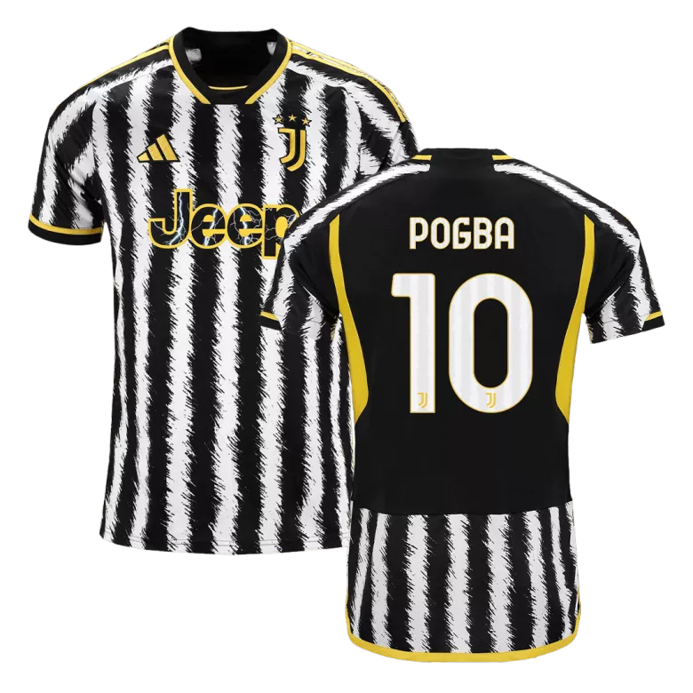 POGBA #10 Juventus Home Soccer Jersey 2023/24 - vstockx