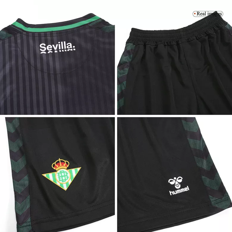 Real Betis Third Away Kids Soccer Jerseys Kit 2023/24 - vstockx