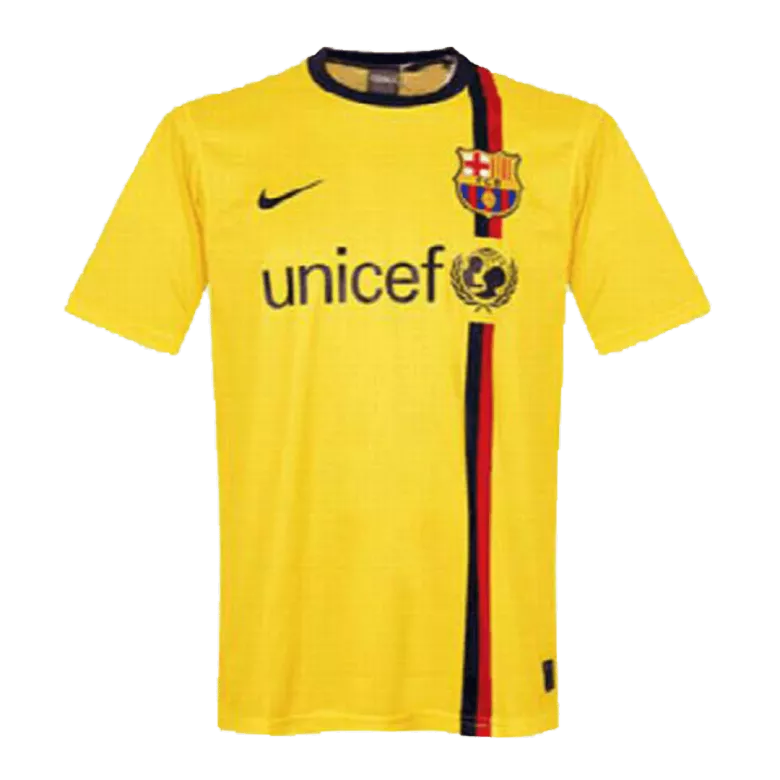 Vintage Soccer Jersey Barcelona Away 2008/09 - vstockx
