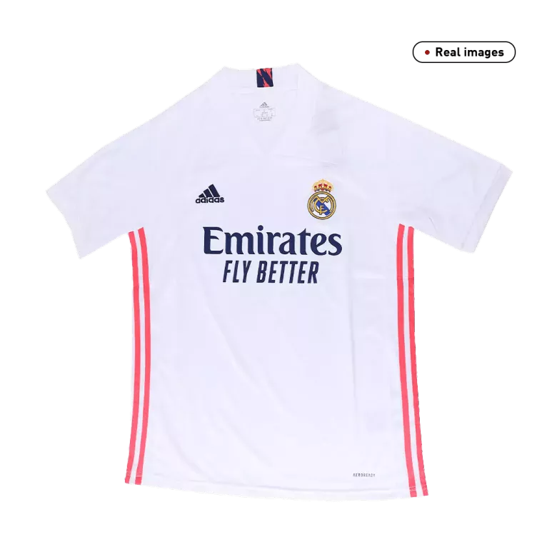 Real Madrid Home Soccer Jersey 2020/21 - vstockx