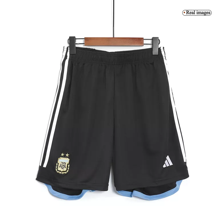 Argentina Home Soccer Shorts 2022 - vstockx