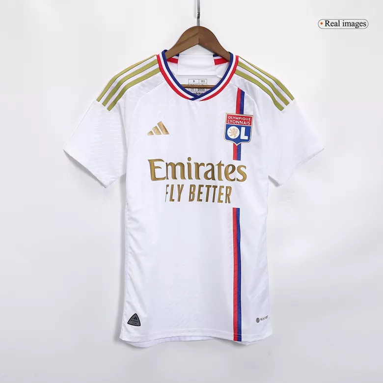 Olympique Lyonnais Home Authentic Jersey 2023/24 - vstockx