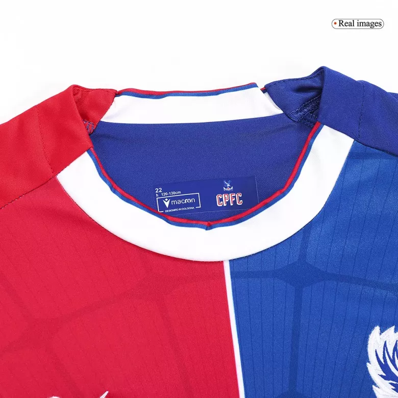 Crystal Palace Home Kids Soccer Jerseys Kit 2023/24 - vstockx