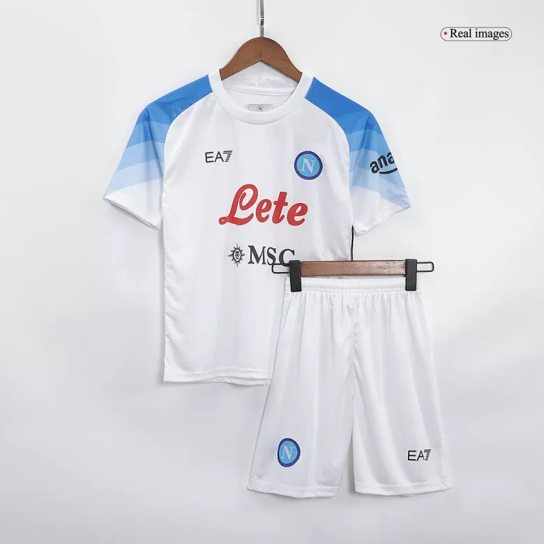 Napoli Away Kids Jerseys Full Kit 2022/23 - vstockx