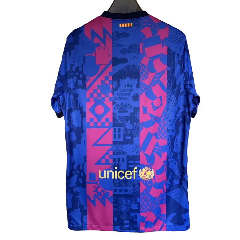Barcelona Third Away Soccer Jersey 2021/22 - vstockx